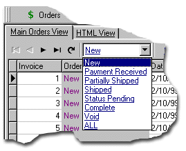 View Orders as Marked